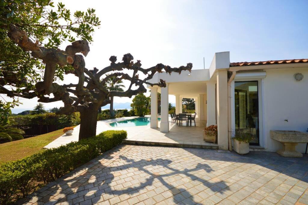 Villa Vue Mer Avec Piscine Au Calme Cannes Extérieur photo